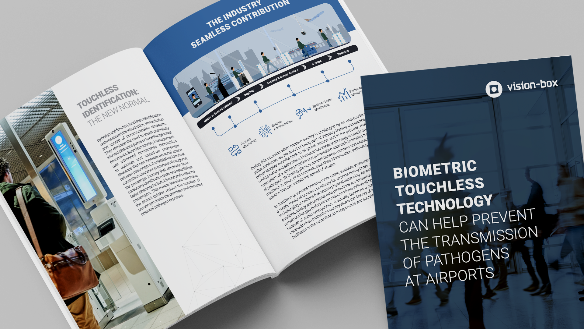 White Paper - Biometric Touchless Technology Can Help Prevent the Transmission of Pathogens at Airports img
